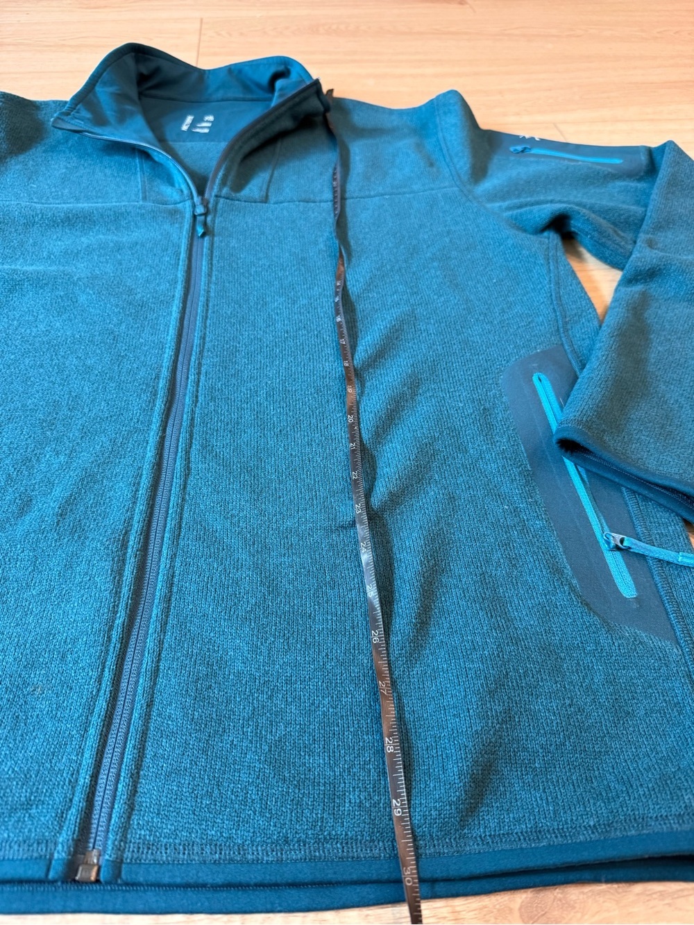 Arcteryx Covert Cardigan Mens xxLarge Blue Heathered Fleece - Picture 5 of 6